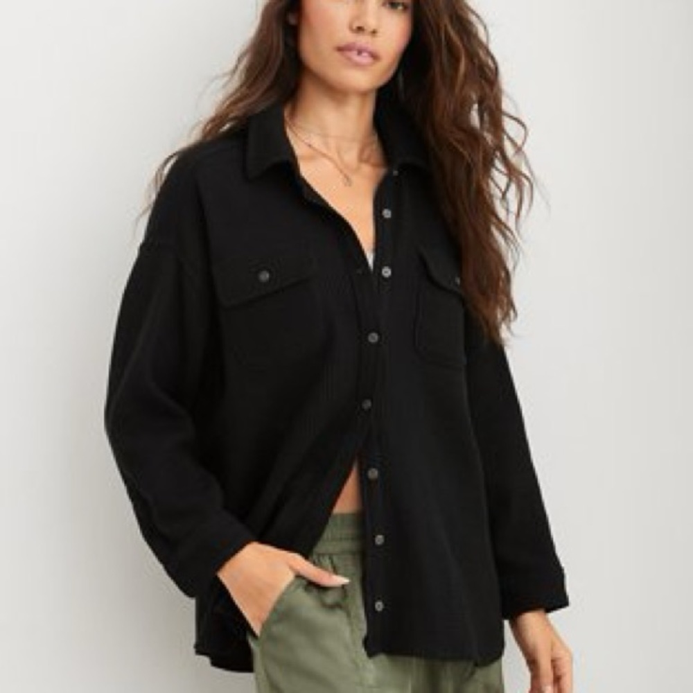 American eagle waffle shirt